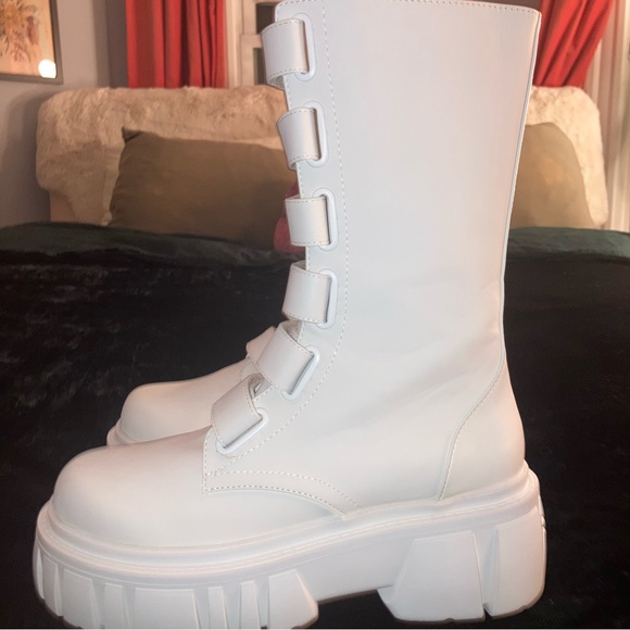 Club Exx Shoes Club Exx Ice Breaker Combat Boots Poshmark